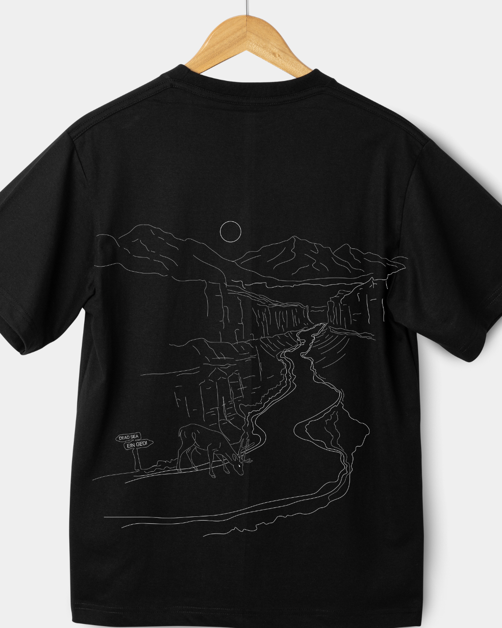 חולצת אוברסייז עין גדי