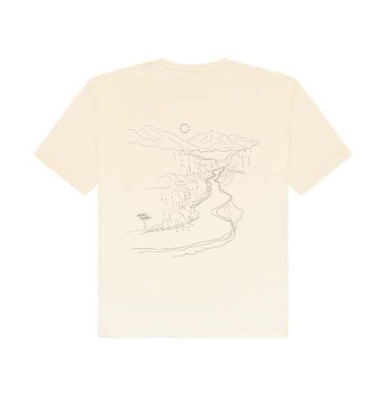 חולצת אוברסייז עין גדי