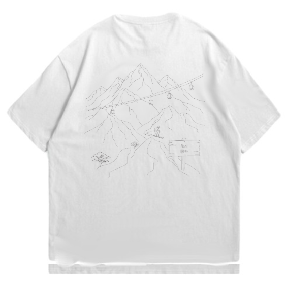 חולצת אוברסייז דגם חרמון