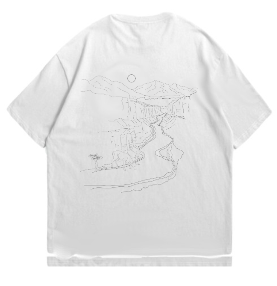 חולצת אוברסייז עין גדי